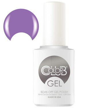 Color Club Pucci-licious Poptastic Nail Gel Dark Lavender Color Polish, .5 fl oz (15 mL)