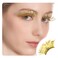 Halloween lashes Gold eyelashes glitter eyelashes golden cosplay eyelashes yellow False Eyelashes Extension for Women Girls P14