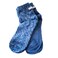 Cloudz Natural Aloe Vera Spa Socks - Blue (2 Pairs/Assorted Solid &amp; Patterned)
