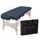 EARTHLITE Portable Massage Table HARMONY DX &ndash; Foldable Physiotherapy/Treatment/Stretching Table, Eco-Friendly Design, Hard Maple, Superior Comfort incl. Face Cradle &amp; Carry Case (30" x 73")