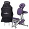 STRONGLITE Portable Massage Chair Ergo Pro II - Ultra-Strong, Lightweight, Foldable with Wheels &amp; Carry Case (600lbs Working Weight), Purple