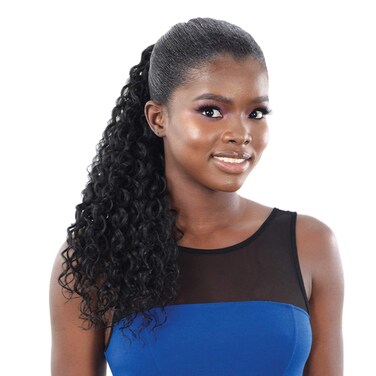 Shake N Go Organique Pony Pro Mastermix Pony Wrap - SUPER CURL 24 (2 Dark Brown)
