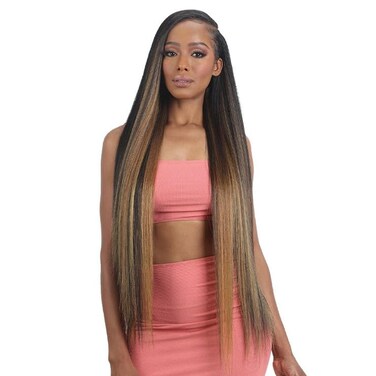 Organique Mastermix STRAIGHT 30" - Shake-N-Go Synthetic Bundle Weave (1Pack, COPPER)