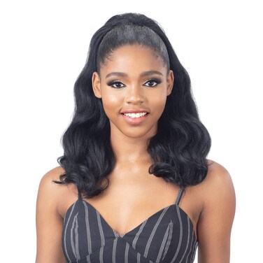 Drawstring Ponytail Natural Me Natural Loose Wave (1B)