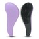 Detangling Hair Brush For Kids And Adults, Gentle Hair Care Brushes With Soft Flexible Bristles For Straight, Natural, Curly, Dry, Or Wet Styling, Helps Loosen Knots And Tangles, The Scoopie (Purple)