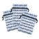 Lash Print Organza Bag   25 Pack   Size 5x7 inch inch   Lash Aftercare Kit Bag   White Bag with Black Simple Lash Print and Black Satin Drawstring Design