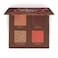 Beauty Bakerie Coffee &amp; Cocoa Palette, Versatile Blush and Bronzer Powder Palette for Every Skin Tone, Creamy Satin Finish, 4 Sugary Shades, Highlight, Contour, Blush Kit for Women