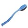 QiCheng&amp;LYS Bath Brush with Long Handle, Handheld Body Massage Brush Shower Back Scrubber-14inch (blue)
