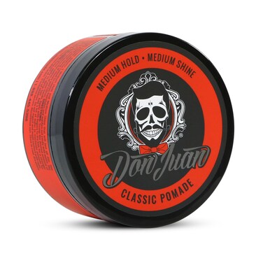 Don Juan Pomade   Medium High Hold   Medium Shine   Water Based   Honey Citrus Scent, 4oz