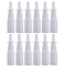12PCS Empty Refillable Portable Plastic Nasal Pump Sprayers Spray Bottle Makeup Water Container Jar Pot for Colloidal Silver and Saline Applications Home and Travel Use (20ML)