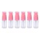 6 Pack Empty 10ml Plastic Pump Bottles Cream Shampoo Lotion Pump Bottle Refillable Sample Travel Bottles Toiletries Liquid Container Jar Pot Vial for Cosmetic Make-up (Transparent)