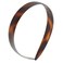 Parcelona French Wide 3/4" Celluloid Headband Women Hair Accessories, Made in France (Tortoise Shell Brown, 3/4")