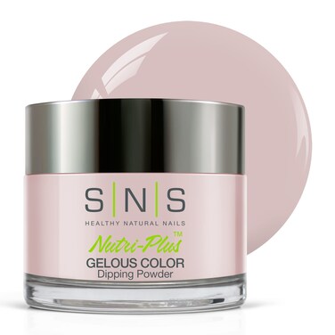 SNS Nail Dip Powder, Gelous Color Dipping Powder - Pink Sandz Of Time (White/Natural/Nudes) - Long-Lasting Nail Color &amp; Polish Lasts 14 Days - Odor-Free &amp; No UV Lamp Needed