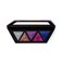 Profusion Cosmetics 5 Shade Glitter Rock Palette, Elevate Your Look with Pressed Glitter Brilliance and Achieve Glamorous Goals, Dazzle from Day to Night with Mesmerize Shimmer and Enjoy the Glow