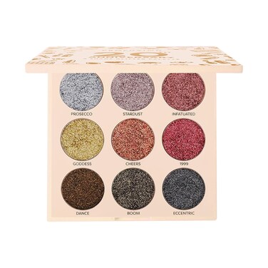 Profusion Cosmetics 20th Anniversary Pressed Glitter Palette (Gold)