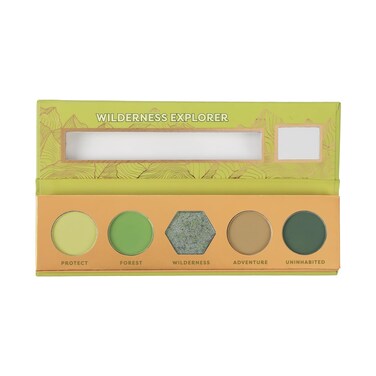 Profusion Cosmetics Blooming Beauty 5-Shade Eyeshadow Palette - Highly Pigmented Eyeshadows for Stunning Day &amp; Night Looks (Wilderness Explorer)