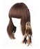 3 PCS Women Lady Girls Handmade Bohemia Hair Rope Head Wrap Hair Band Headbands Elastics Feather Hair Tie Ponytail Holders Hair Accessories Headdress