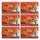 ASANTEE Papaya &amp; Rice Milk with Honey Cleansing Soap 125 Grams (6-Pack)