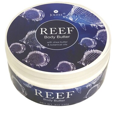 Reef Luxury Body Butter - Shea &amp; Cocoa with Sea Kelp Extract &ndash; Hydrating Skincare, 8 oz (230 g)