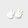 Miffy Hair Accessories: Cute Japanese Anime Bunny Hair Clips, Claws, and Accessories (White)