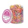 Colorful Hair Elastic Bands, Mini Multicolor Rubber Bands Hair Toddler Baby Hairstyles Girl Ponytails 1000pcs