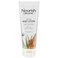 Nourish Organic Body Lotion, Unscented &ndash; Hydrating Body Lotion for Dry Skin with Certified Organic Aloe Vera, Shea Butter, Coconut Oil &amp; Cocoa Butter + Washable Cotton Round (2 Piece Set)