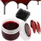 Halloween Coagulated Blood, Fake Blood Scab, 20g/0.68 oz Fake Blood Gel with Black Stipple Sponge, for SFX Wound,Cuts,Clown,Vampire Film Cosplay Makeup