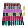 Full Nail Stickers Nail Wrap 6 Sheets 120 Nail Polish Wraps Glitter Self-Adhesive for Women Girls with 2 Nail Files (Glitter)