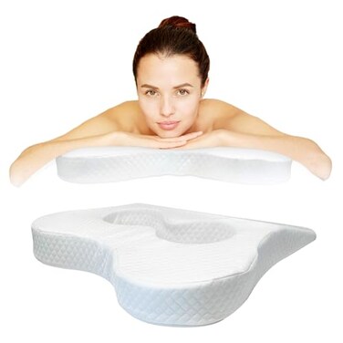 Massage Table Breast Pillow, Massage Table Pillow, Wedge Cushion,Bust Sizes(AA-C), Prone Pillow for After Breast Surgery