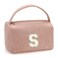 YOOLIFE Birthday Gifts for Women - 21st 20th 30th 40th 50th 60th Birthday Gifts for Women Her Mom Sister Teacher Friend Girls, Birthday Gifts Idea, Cute Initial Makeup Bag Cosmetic Travel Bag Pink S