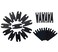 AUEAR 24PCS Tattoo Spring Set Front Back Rear Machine Repair Springs Supplies Kit