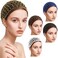 AUEAR, Hair Nets Cap Sleeping Hairnet Snoods Wrap Bonnets Long Straight Curl Wig Head Protector Mesh Wrapping Crochet Wave Cook Hats Bun Lift Strap Weaving Sew For Women Ballet (5 Pack, Multi)