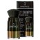 Ambiance Natural Dry Shampoo Powder &amp; Brush for Dark Hair - Non Aerosol Travel Size Brunette Tinted Shampoo - Non Toxic, Benzene Free - Volumizing, Refreshes Oily Hair &amp; Covers Roots Between Colorings