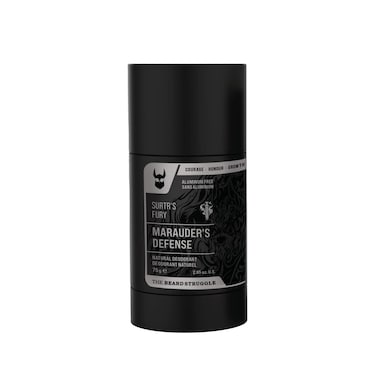 The Beard Struggle Natural Deodorant - Marauder&rsquo;s Defense - 100% Natural Charcoal Infused Deodorant Men Aluminum Free - Platinum Collection, Surtr's Fury - Mens Deodorant, 2.65 oz.US.