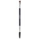 ENERGY Duo Eyebrow Brush Angled Eye Brow Brush and Spoolie Brushes Ultra Firm Thin Eyeliner Brush Premium Synthetic Eye Makeup Brush for Liquid Gel Cream Brow Eyeliner Defining Applicator Black
