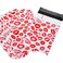 Lips Poly Mailers Red Kiss for Make Up Lip Gloss LipStick Self Sealing Envelope Wide Lip Print Waterproof Shipping   Pack of 25   Size 10 x 6.75 inches