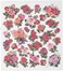 Tattoo King SK129MC-4911 Multicolored Sticker, Classic Roses