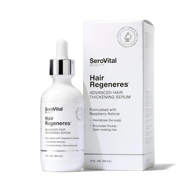 Serovital Advanced Hair Thickening Serum &ndash; Revitalize Scalp &ndash; Hair Loss Treatment &ndash; Scalp Serum Drops &ndash; Strengthen Hair- 2 Fluid Oz