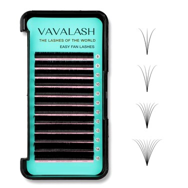 Eyelash Extension Supplies C Curl 0.05 Rapid Volume Lash Extensions Easy Fan 3D 4D 5D 6D 7D 10D Automatic Blooming Flower Lashes Self Fanning Lashes Russian Volume Individual Lashes （C-0.05,10mm）