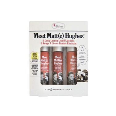 theBalm Meet Matt(e) Hughes 3-pc Lip Kit