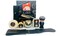 G.B.S Men&rsquo;s Wet Shaving Kit Shaving Stainless Steel Razor Wood Handle with Case Synthetic Badger Hair Brush All-Natural Shave Soap Chrome Shaving Bowl Leather Strop Alum Block