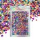 Metallic Rainbow Circles - Face &amp; Body Glitter - Cosmetic Grade Chunky Glitter - Uses Include: Festival Rave Makeup Face Body Nails Resin Arts &amp; Crafts, Resin, Tumblers, Bath Bombs - Solvent Resistant