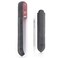 GERMANIKURE Crystal Glass Cuticle Stick &amp; Black Nail File Set in Suede Leather Case &ndash; Handmade in Czech Republic &ndash; Professional Manicure Supplies &ndash; Cuticle Pusher, Callous Remover