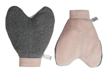 Glove It by Cloth in a Box - Set Of 2 Ultra Soft Body Gloves   Wash and Exfoliate Skin   Lather and Clean   Body Scrub   Leaves Skin Feeling Fresh and Clean