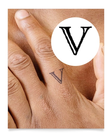 Inkbox Temporary Tattoos, Semi-Permanent Tattoo, One Premium Easy Long Lasting, Water-Resistant Temp Tattoo with For Now Ink - Lasts 1-2 Weeks, Very Very, 1 x 1 in