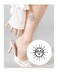 Inkbox Temporary Tattoos, Semi-Permanent Tattoo, One Premium Easy Long Lasting, Water-Resistant Temp Tattoo with For Now Ink - Lasts 1-2 Weeks, Setting Sun, 3 x 3 in