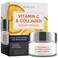 Korean Vitamin C &amp; Collagen Face Moisturizer - Dermatologist Tested, Tightening- Anti-Aging, Clean Beauty, Cruelty-Free Skincare - All Skin Types - 1.69 oz