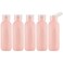 3.4 oz Travel Bottles for Toiletries, Empty Plastic Shampoo Bottle (5PCS) Small Size Container Tsa Approved (100ml, Pink)