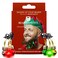 Beard Lights - Light-Up Beard Ornaments for Men - Colorful Christmas Beard Baubles with Easy Clip Attachment - Funny Christmas Ornaments - 16pc