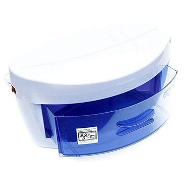UV Sterilizer Disinfection Cabinet Ozone Disinfect for Nail Tools Nail Art Equipment Tool Manicure Portable Nail Disinfection Box Hairdressing Tool,Multipurpose for Health &amp; Household